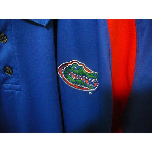 University of Florida Gators Mens Russell Polo Style  Shirt 2XL Gator logo - Picture 3 of 6